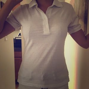 White polo shirt